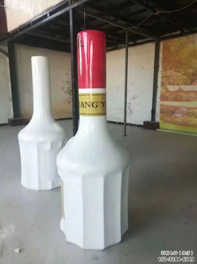 彩繪瓶子雕塑 仿真景觀雕塑 步行街?jǐn)[件 彩繪瓶子雕塑 仿真景觀雕塑 步行街?jǐn)[件
