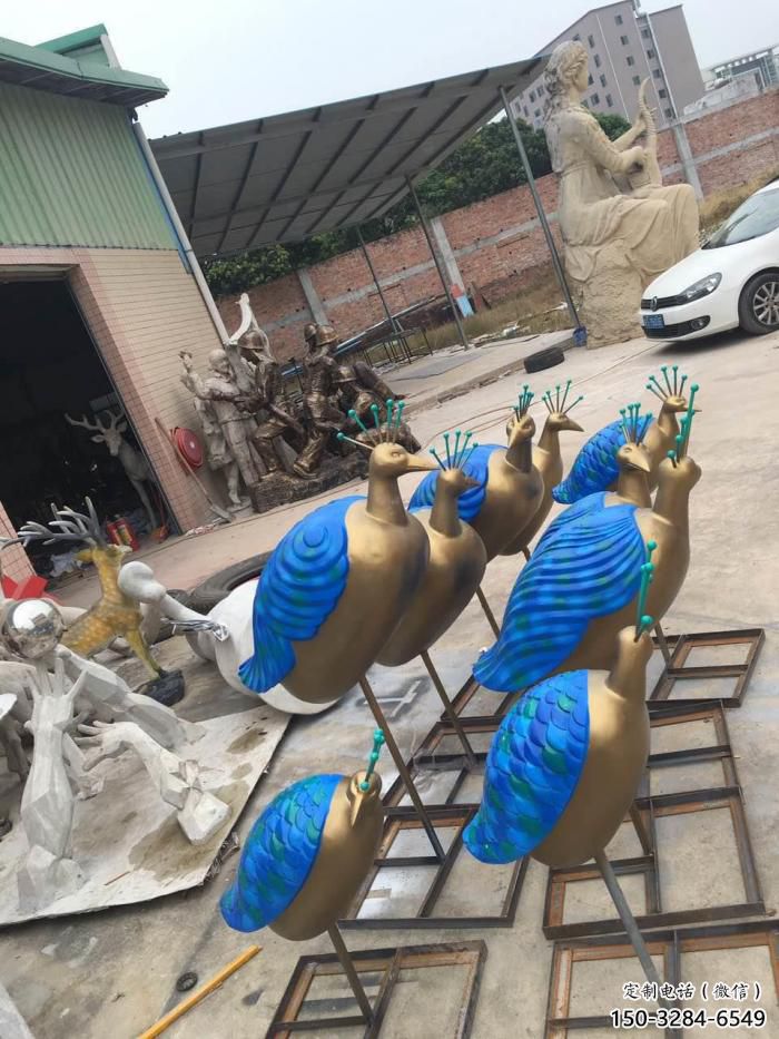 風(fēng)景區(qū)玻璃鋼孔雀雕塑 售樓處廣場(chǎng)雕塑 仿古擺件 風(fēng)景區(qū)玻璃鋼孔雀雕塑 售樓處廣場(chǎng)雕塑 仿古擺件