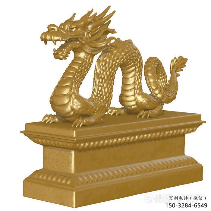龍形銅雕塑，鑄銅工藝，大型動(dòng)物雕塑制造商 (1)