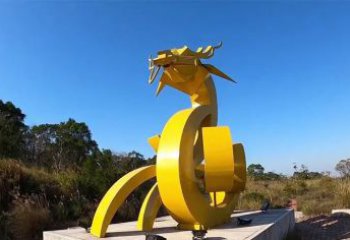 龍形銅雕塑，鑄銅工藝，大型動物雕塑制造商 (1)