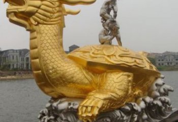 銅烏龜?shù)袼芗庸S，神獸動(dòng)物，仿古公園廣場(chǎng)擺件