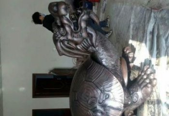提供烏龜?shù)袼?，神獸動(dòng)物擺件，鑄銅工藝制作