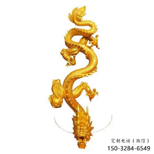 定價大型龍頭雕塑，鑄銅動物雕塑，房地產(chǎn)售樓處擺件