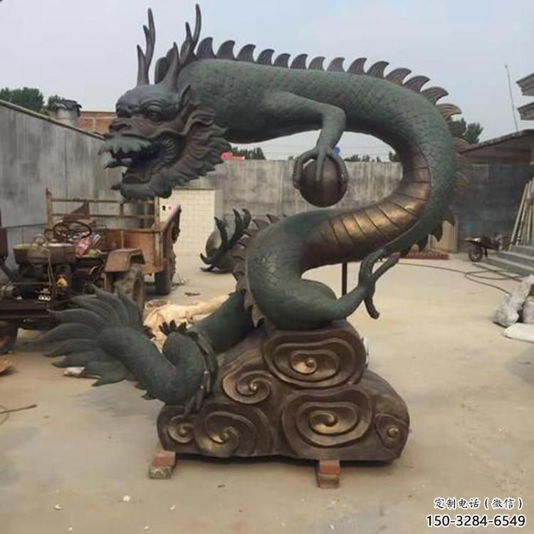 提供抽象龍頭雕塑，鑄銅動物雕塑，房地產(chǎn)售樓處擺件
