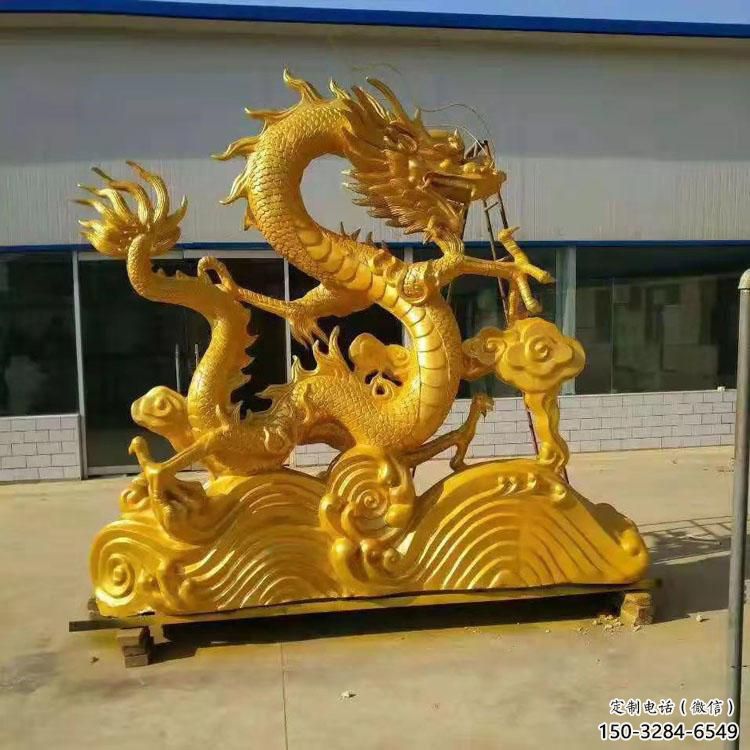 提供大型龍頭雕塑，鑄銅動物雕塑，房地產(chǎn)售樓處擺件
