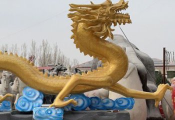 承接龍頭雕塑，鑄銅動物雕塑，房地產售樓處擺件