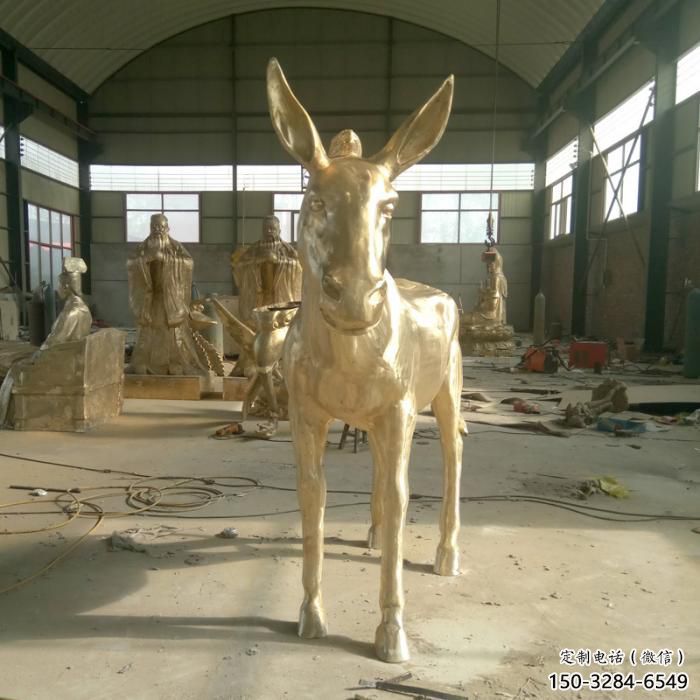 水景毛驢雕塑廠家 風(fēng)景區(qū)幾何雕塑 廣場(chǎng)小品