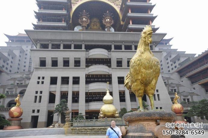 庭院小雞雕塑，動(dòng)物小品，網(wǎng)格工藝
