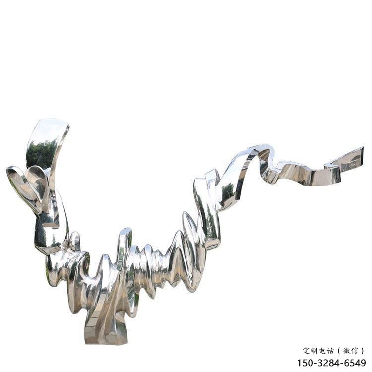 街道小貓雕塑，動(dòng)物小品，剪影工藝