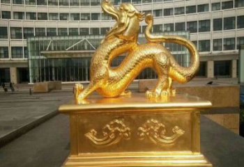 飯店白虎雕塑，鍍金歐式雕塑，鍍金工藝