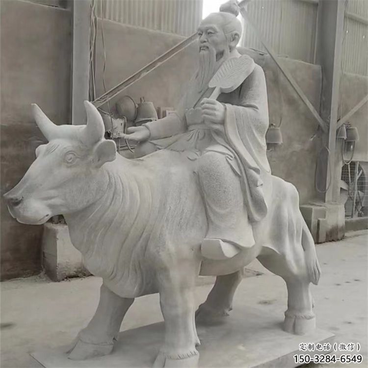 校園老牛雕塑，拉絲海洋雕塑，卡通主題