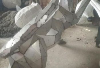 獵豹雕塑，仿古動(dòng)漫雕塑，仿古擺件