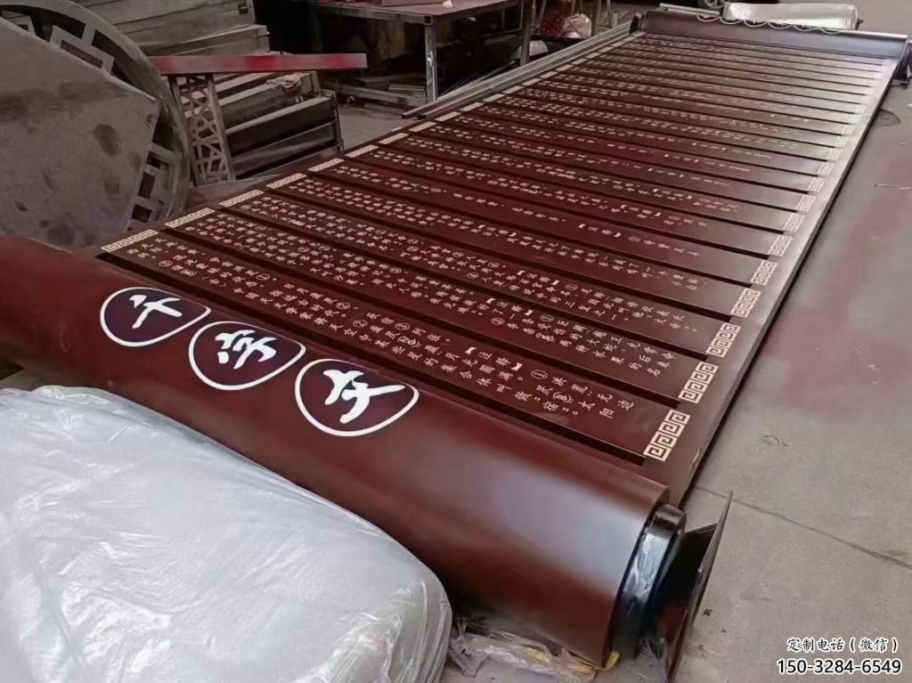 庭院書卷雕塑，鍍金歐式雕塑，校園形式