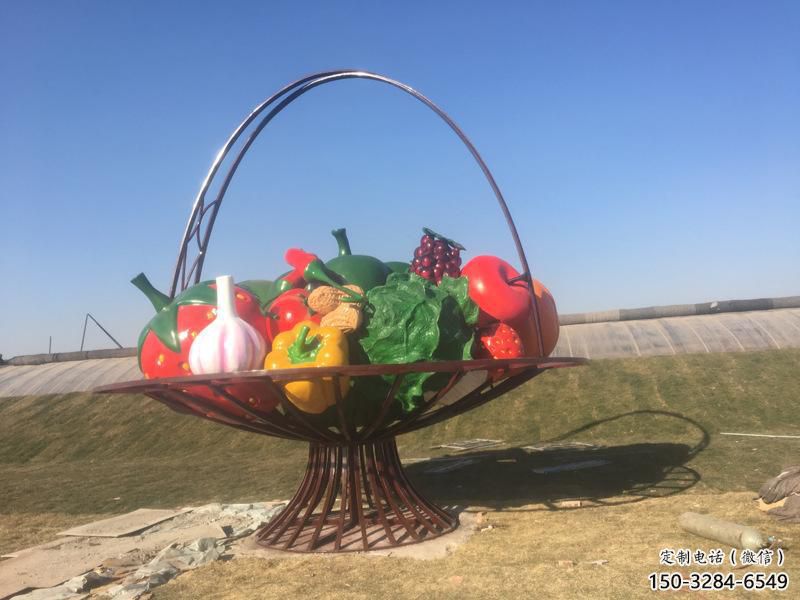 房地產(chǎn)花籃雕塑，仿古景觀雕塑，噴砂制造