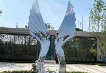 戶外翅膀雕塑，公園歐式雕塑，公園工藝