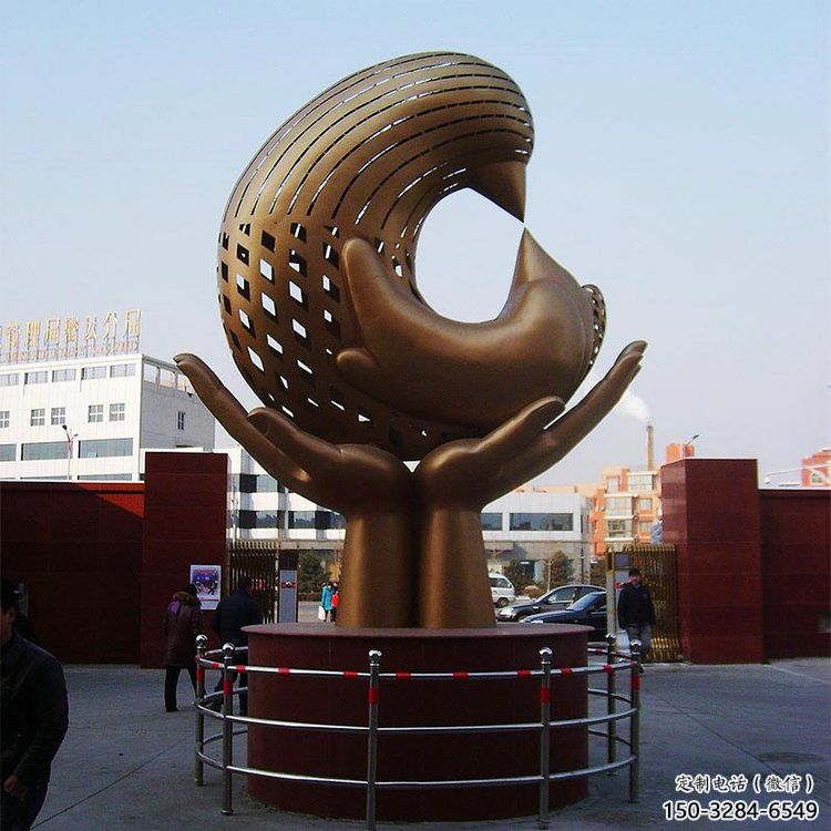 座椅雕塑，現代景觀雕塑，烤漆工藝