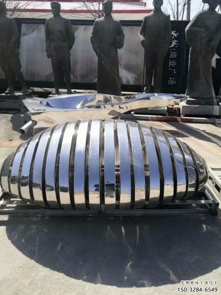 戶外坐凳雕塑，鏡面歐式雕塑，拋光工藝