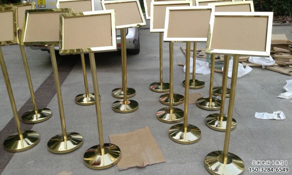庭院標(biāo)牌雕塑 公園草地小品 鍛造雕塑