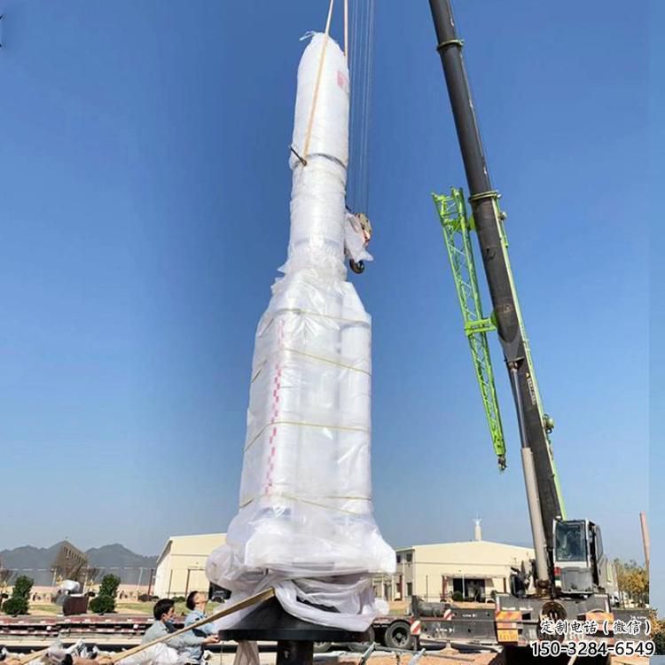 公園火箭雕塑 戶外景觀擺件 抽象雕塑