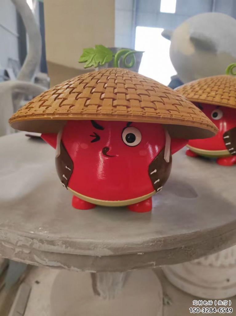 大型玩偶雕塑 商業(yè)街廣場雕塑 彩繪擺件