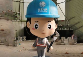 步行街工人雕塑 游樂(lè)場(chǎng)民俗雕塑 鑄造勞動(dòng)雕塑