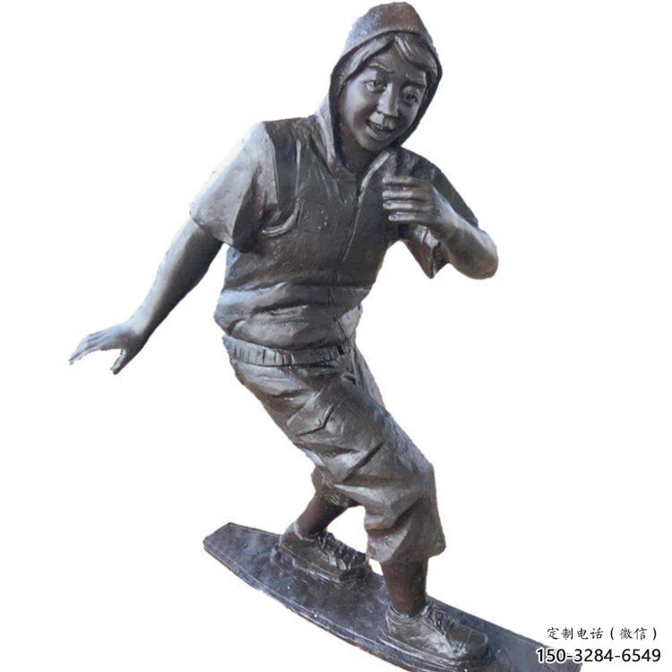 步行街小孩子雕塑 游樂場(chǎng)景觀兒童雕塑 鑄造童趣雕塑