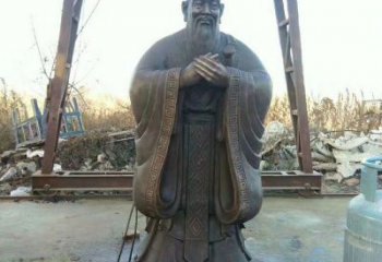 商場(chǎng)孔子雕塑 學(xué)校雕塑 店門(mén)口小品