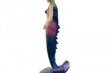 別墅區(qū)美人魚(yú)雕塑 大型別墅區(qū)雕塑 抽象動(dòng)漫雕塑