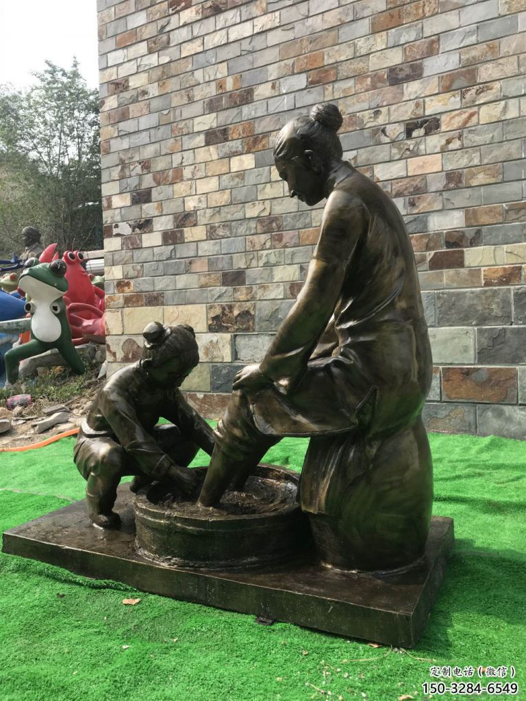 室內(nèi)孝道雕塑 仿真景觀人物雕塑 大型文化雕塑 室內(nèi)孝道雕塑 仿真景觀人物雕塑 大型文化雕塑