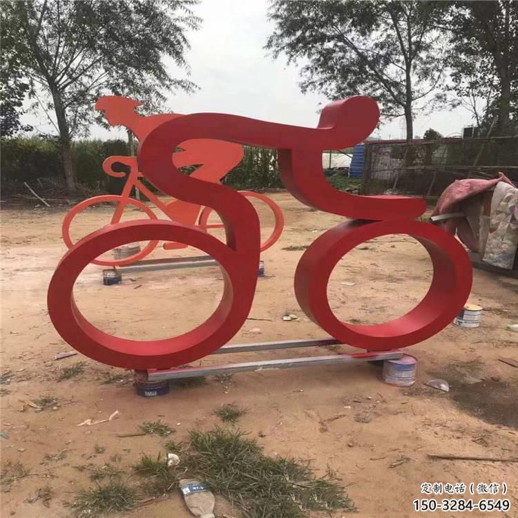 戶(hù)外自行車(chē)雕塑 噴漆體育雕塑 燈光運(yùn)動(dòng)員雕塑 戶(hù)外自行車(chē)雕塑 噴漆體育雕塑 燈光運(yùn)動(dòng)員雕塑