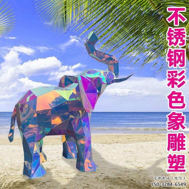 商場大象雕塑展品，景觀概念，景觀烤漆大象雕塑優(yōu)選