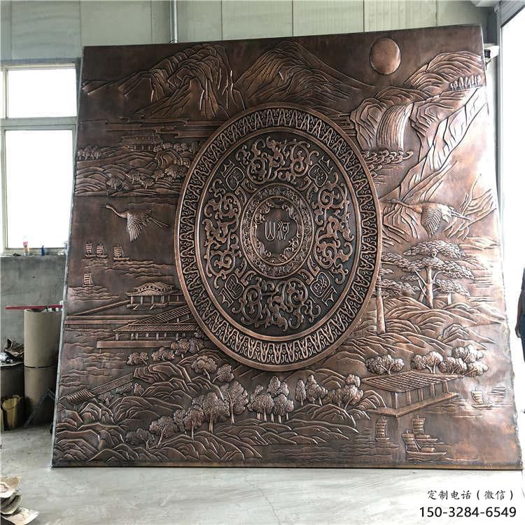景觀浮雕供需，美陳雕塑，景觀鍛銅浮雕承接