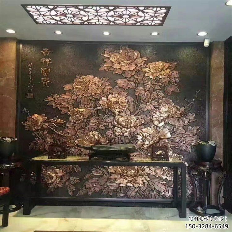 廣場(chǎng)花卉浮雕廠家，城市雕塑，景觀花卉浮雕定做