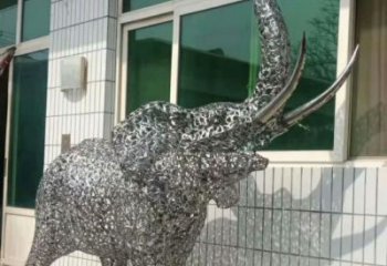 大象雕塑通用，街頭雕塑，鏤空大象雕塑標(biāo)準(zhǔn)