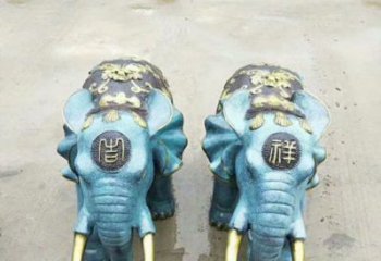 大象雕塑選用，鑄造工藝，彩繪大象雕塑生產(chǎn)廠家