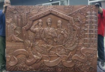 黨建浮雕建筑廠家，城區(qū)小品，黨建浮雕制造商