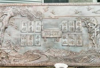 景觀浮雕優(yōu)選，景區(qū)案例，抽象廣場浮雕選用
