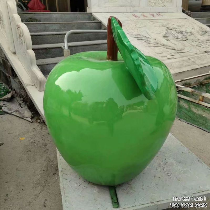 果籃雕塑精品，景觀雕塑，房地產(chǎn)蘋果果籃雕塑生產(chǎn)商
