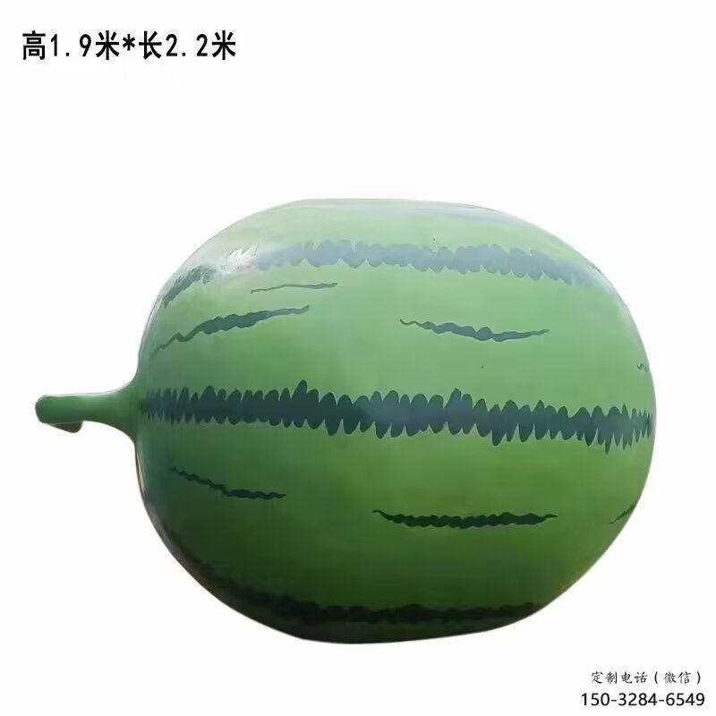 果籃雕塑制造，廣場(chǎng)雕塑，制造西瓜果籃雕塑