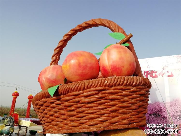 果籃雕塑標(biāo)準(zhǔn)，景觀雕塑，香蕉果籃雕塑提供