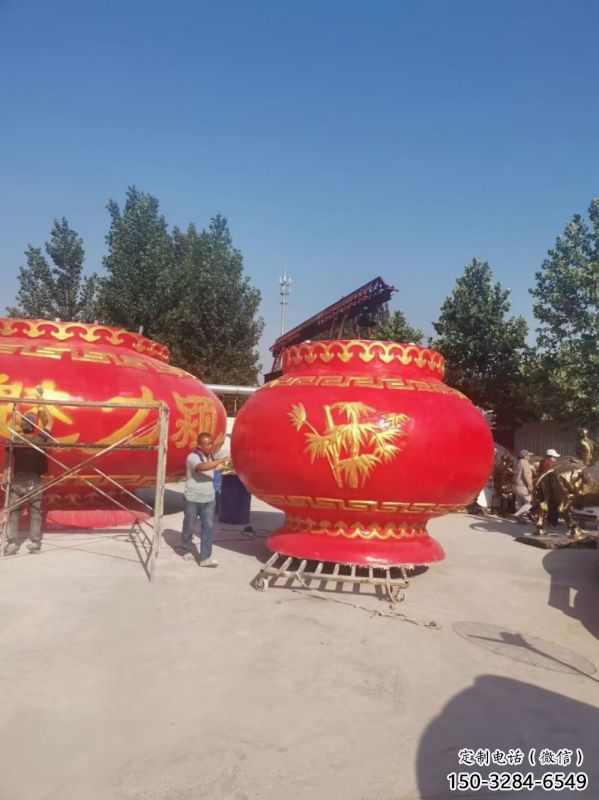 商業(yè)花籃雕塑標(biāo)準(zhǔn)，廣場(chǎng)雕塑，玻璃鋼花籃雕塑底座供給