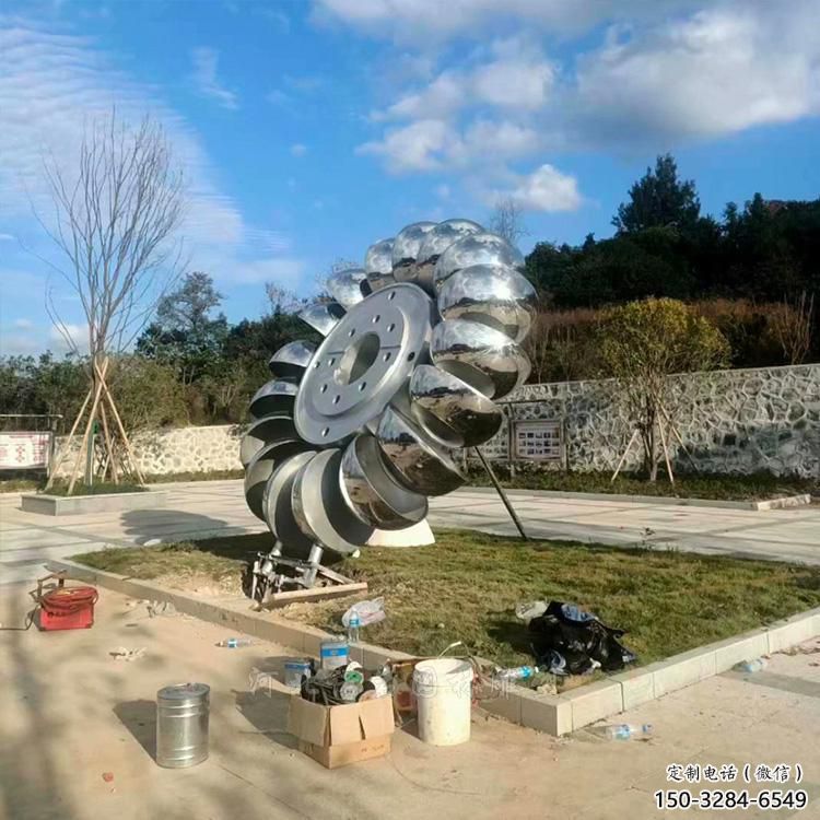 宣傳主題雕塑廠(chǎng)，藝術(shù)形象標(biāo)識(shí)，地標(biāo)美陳雕塑