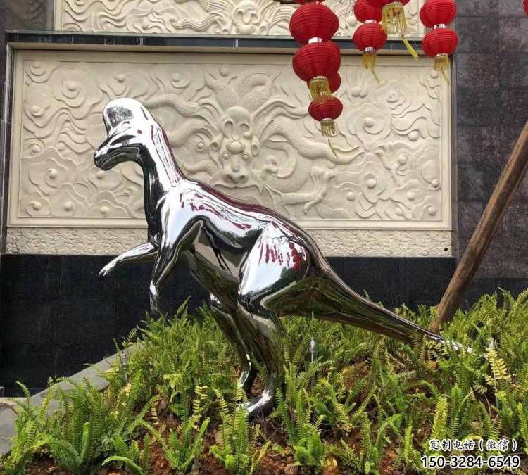 景觀恐龍雕塑精選，陸地擺件，公園鏡面恐龍雕塑精品
