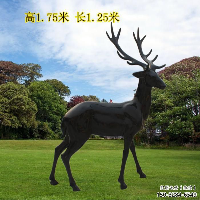 小鹿雕塑精品，景觀概念，仿銅小鹿雕塑通用