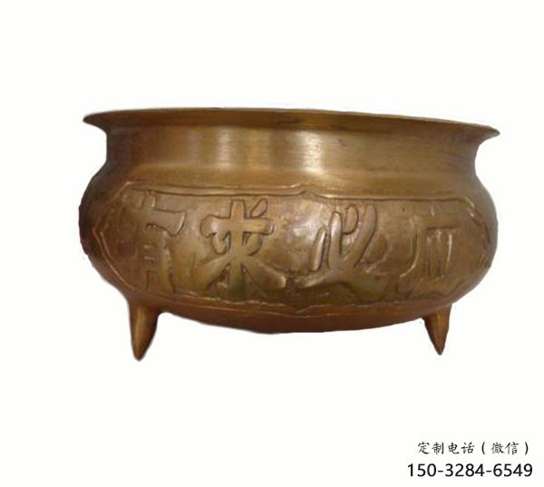 仿古宣德?tīng)t銅雕塑 仿古宣德?tīng)t銅雕塑