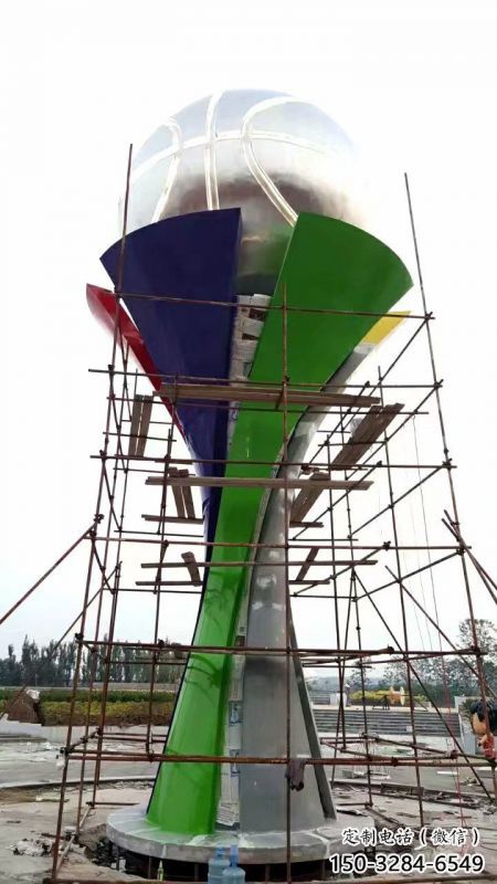 地球儀雕塑定價(jià)，景觀概念，校園手托地球儀雕塑預(yù)定