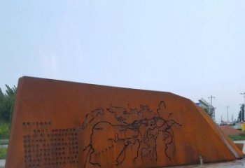 廣場(chǎng)景墻雕塑廠家，宣傳主題藝術(shù)類(lèi)