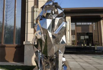 現(xiàn)代獅子雕塑承接，歐式風(fēng)格，廣場不銹鋼獅子雕塑精選