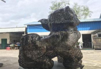 景區(qū)獅子雕塑供給，編織工藝雕塑，鋼絲獅子雕塑制作