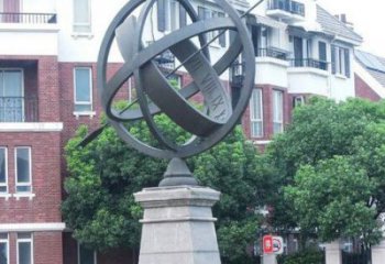 地球儀雕塑預(yù)定，小區(qū)擺件，現(xiàn)代地球儀雕塑精品